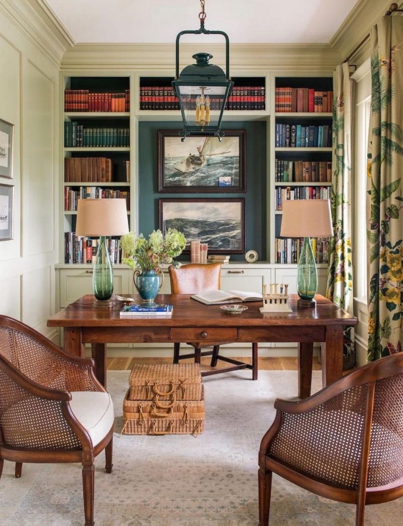 12 Traditional Home Office Designs with Classic Style