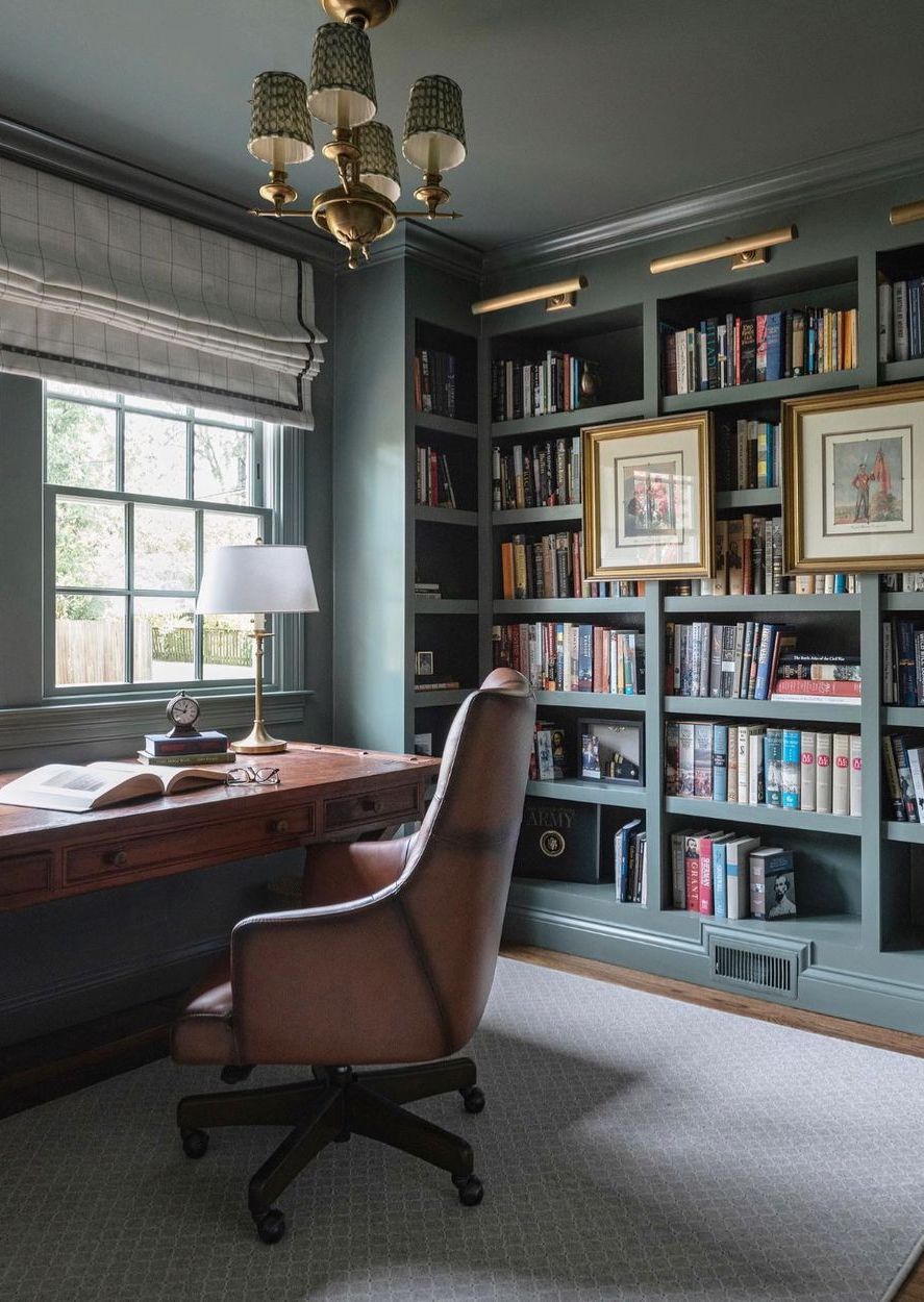Traditional Home Office ideas @suzythompsonphotography