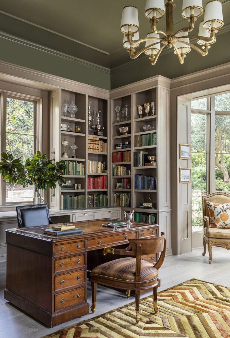 12 Traditional Home Office Designs with Classic Style