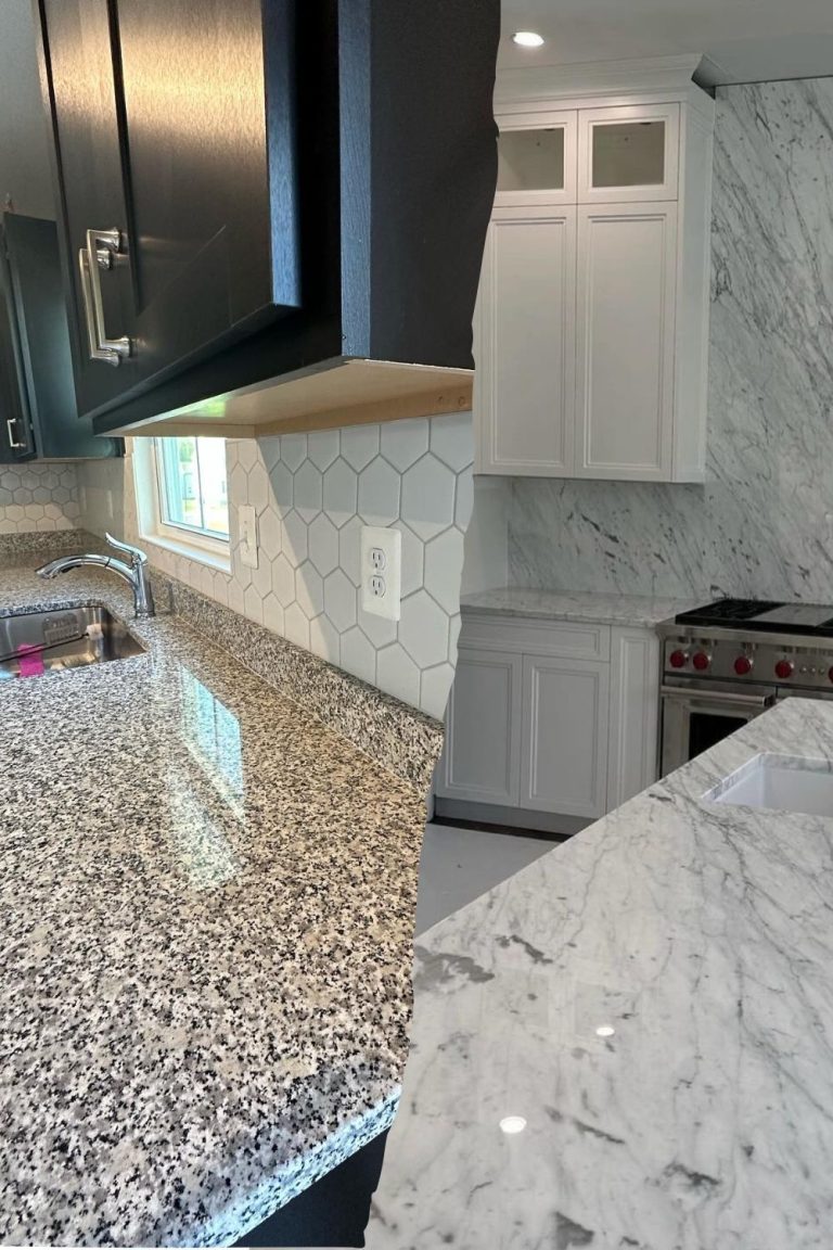 Compare Marble vs Granite Countertops