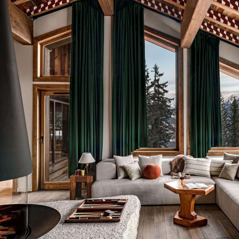 10 Mountain Home Living Room Design Ideas