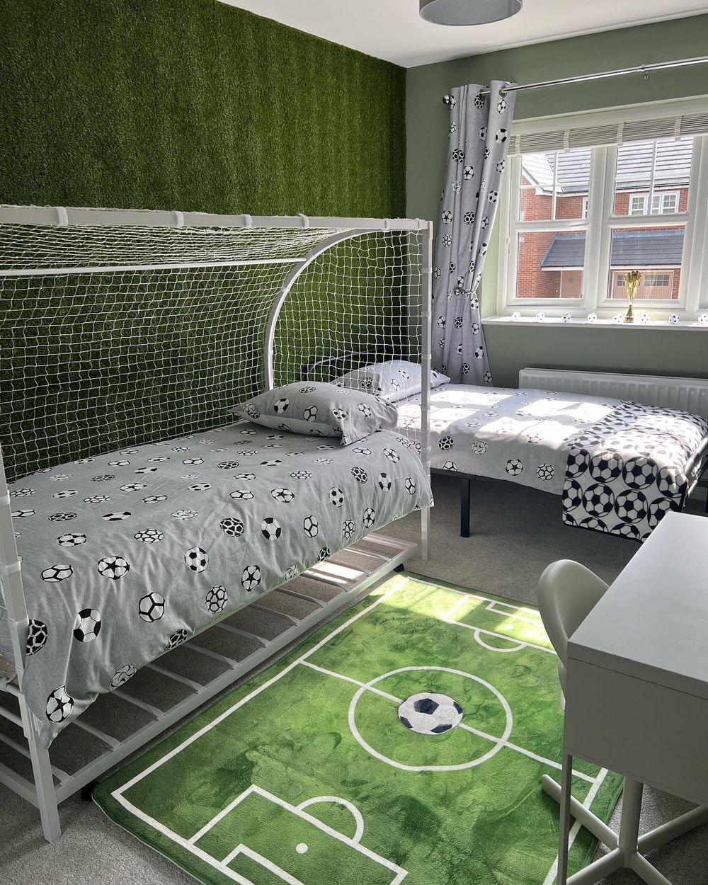 Boys bedroom Soccer Theme our__turtonhome