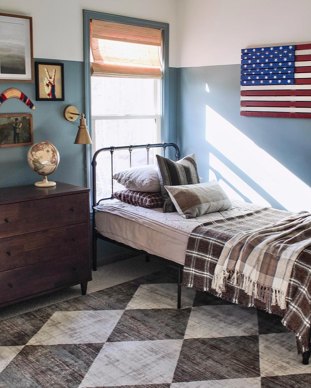 Boys bedroom ideas Americana Theme home_by_two
