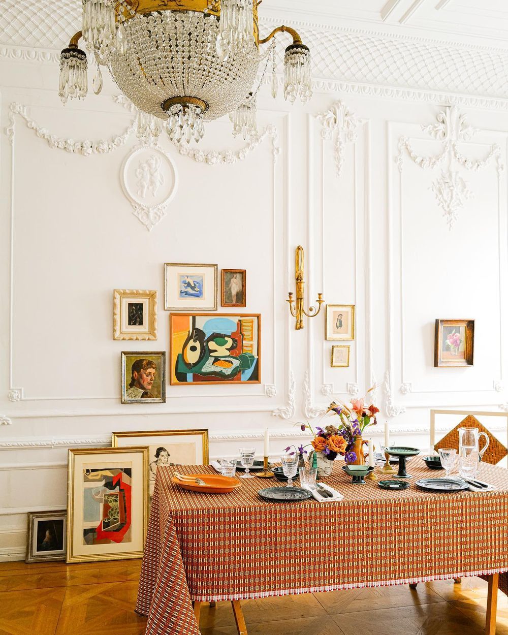 European Boho Style Decor Dining Room @heroldian.art