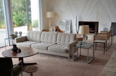 Florence Knoll sofa living room design 1stdibs