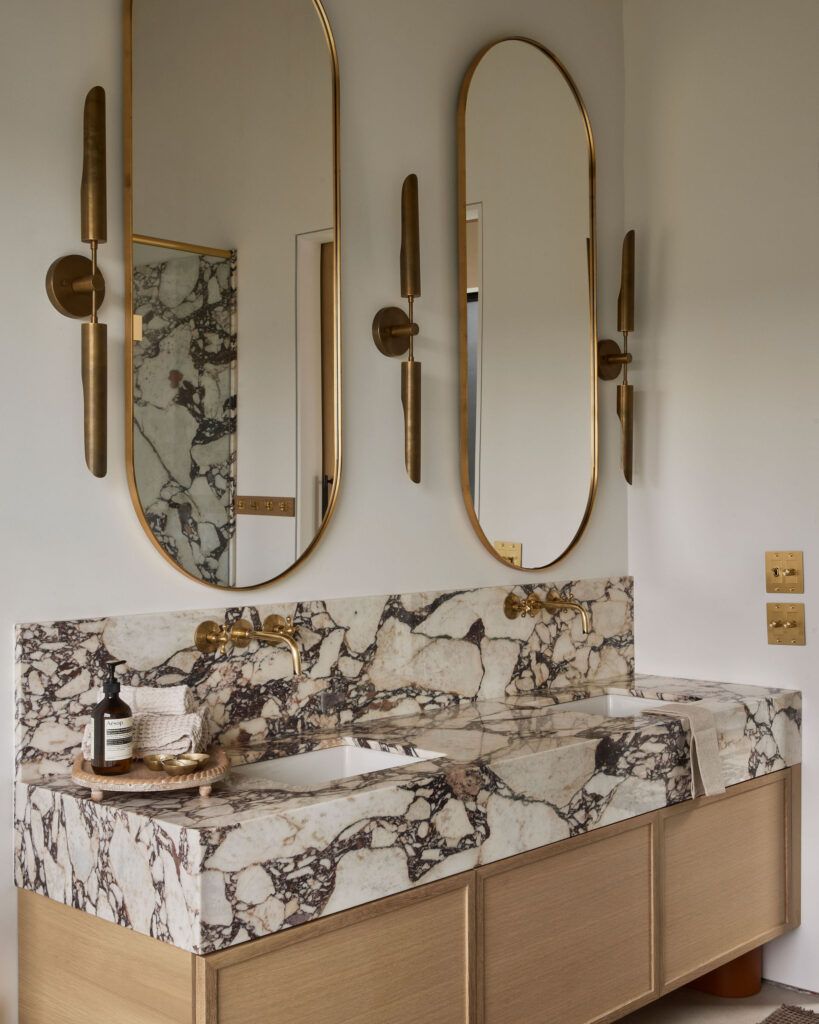 Marble bathroom countertops double vanity agdesignscollingwood