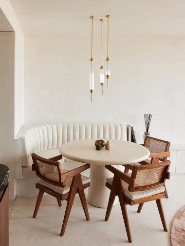 10 Neutral Breakfast Nook Design Ideas