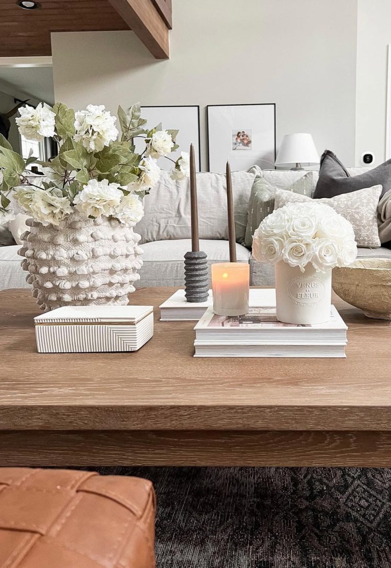 17 Simple and Chic Coffee Table Decor Ideas for Living Rooms