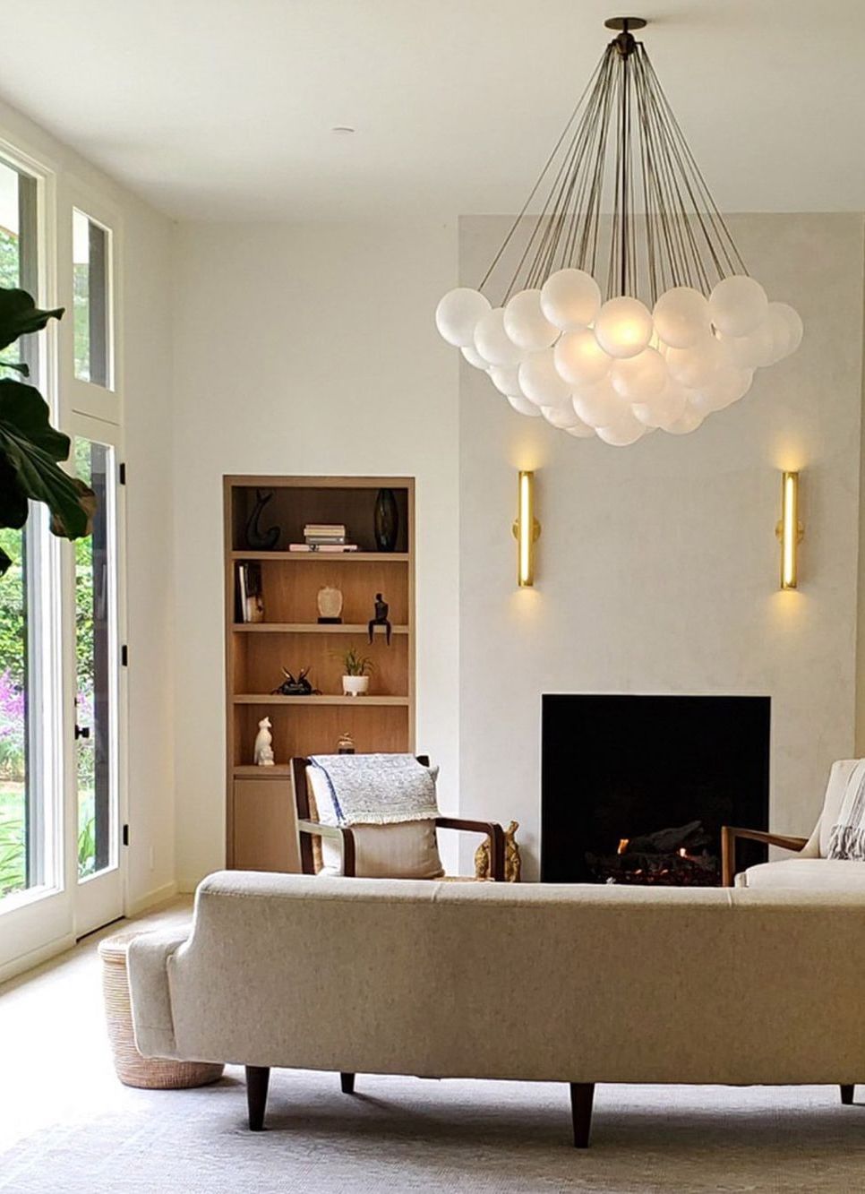 Living room lighting Soft Modern Chandelier