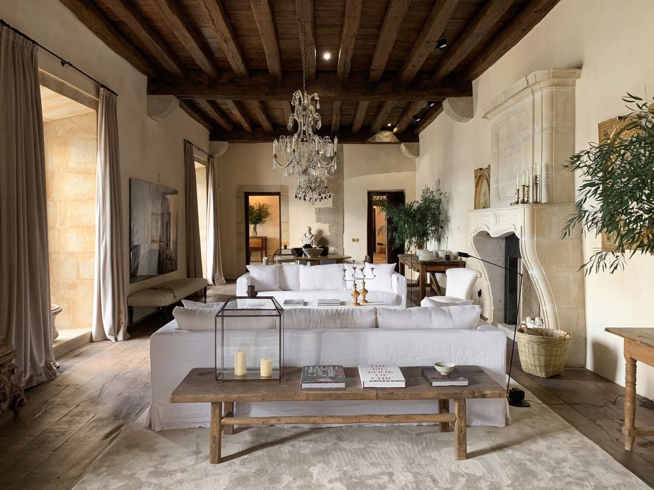 Spanish living room design