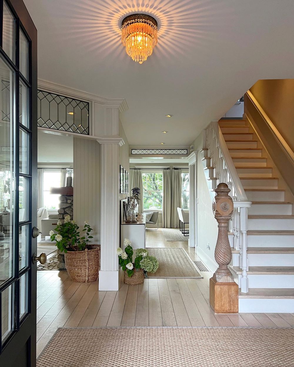 Traditional Coastal entryway cape cod oldsilvershed