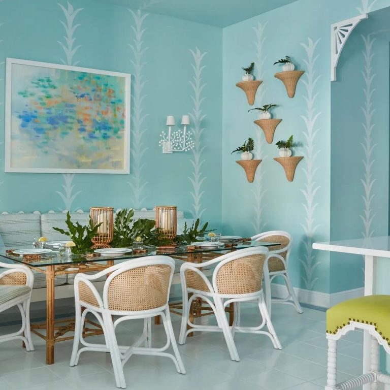 View of 11 Tropical Home Decor Ideas for a Breezy Coastal Vibe