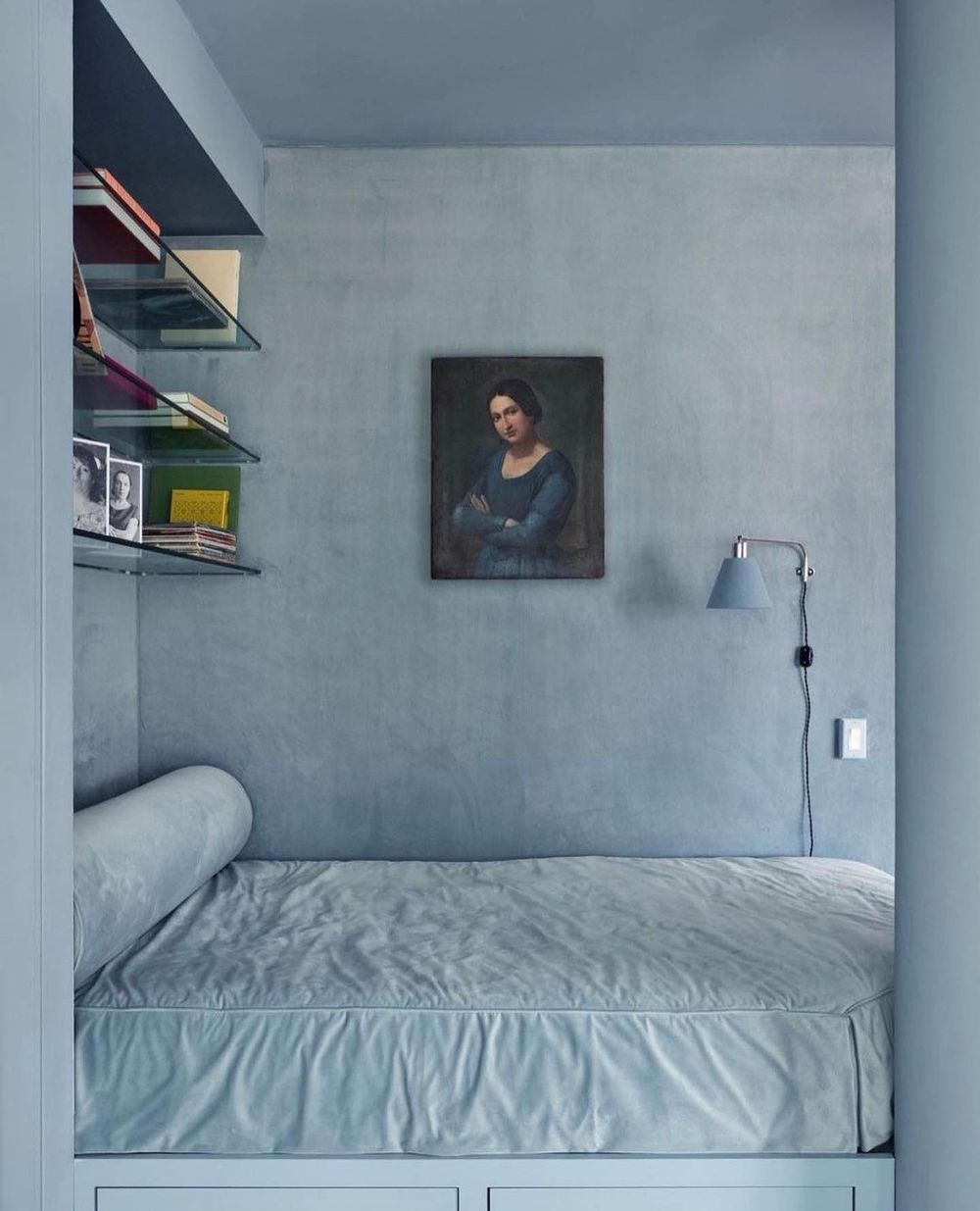 Blue bedroom decor ideas @ch_herrero