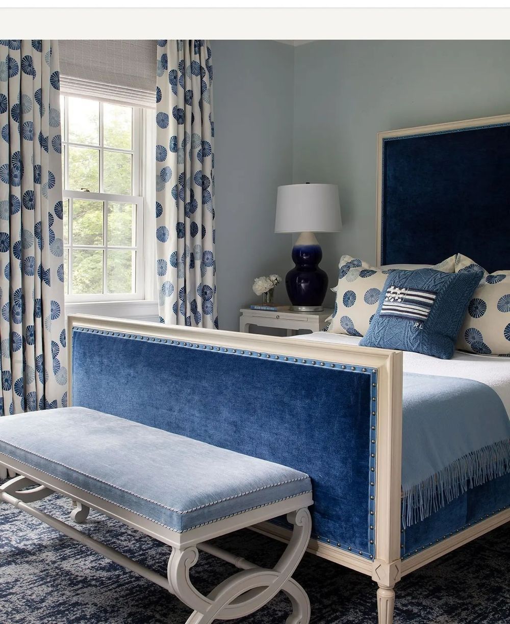 Blue bedroom decor ideas geraldpomeroyinteriors