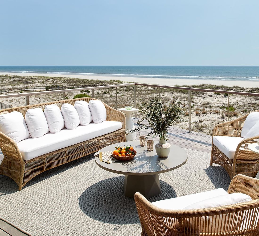 Coastal patio ideas stephaniekrausdesigns