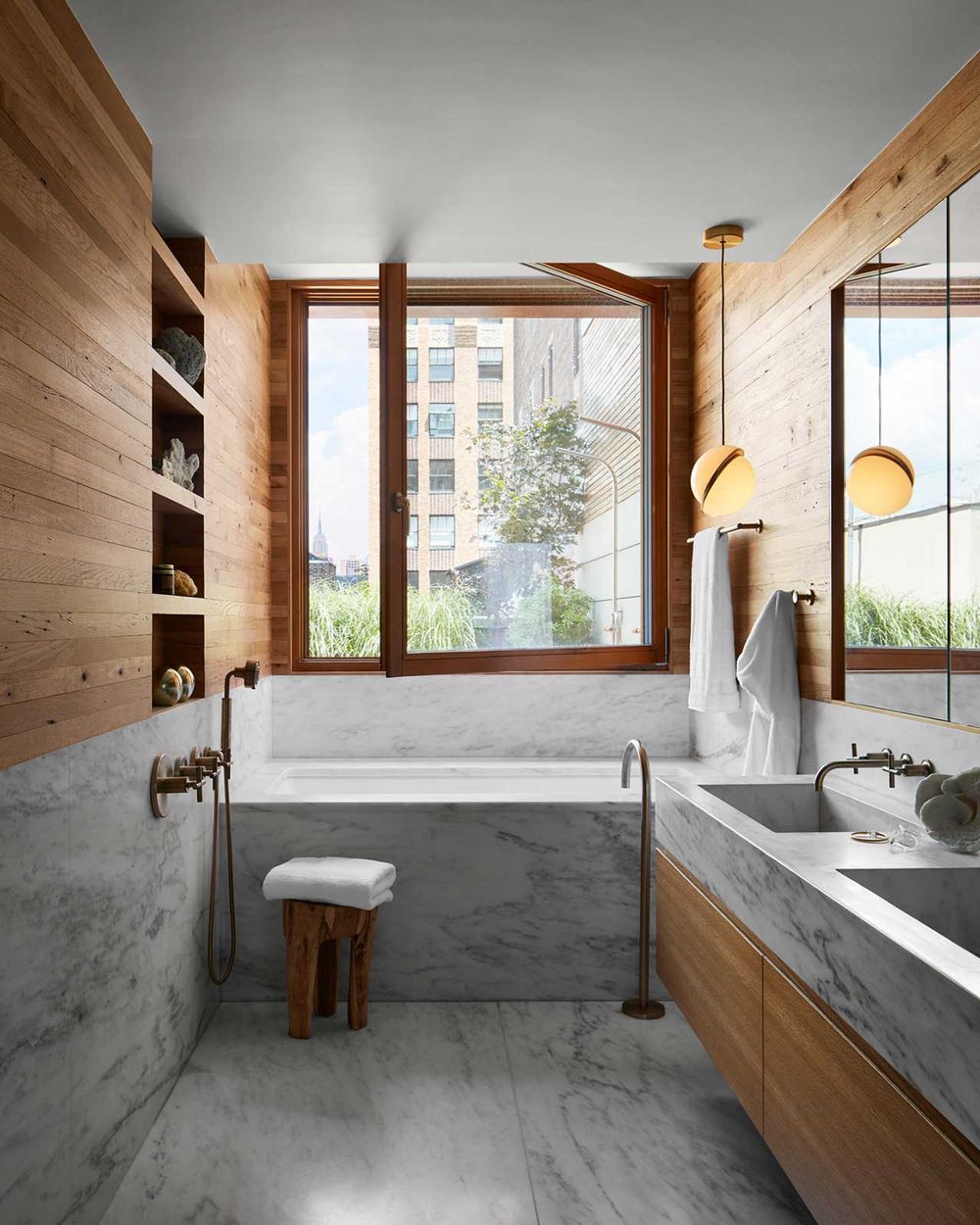 Contemporary Bathroom marble 