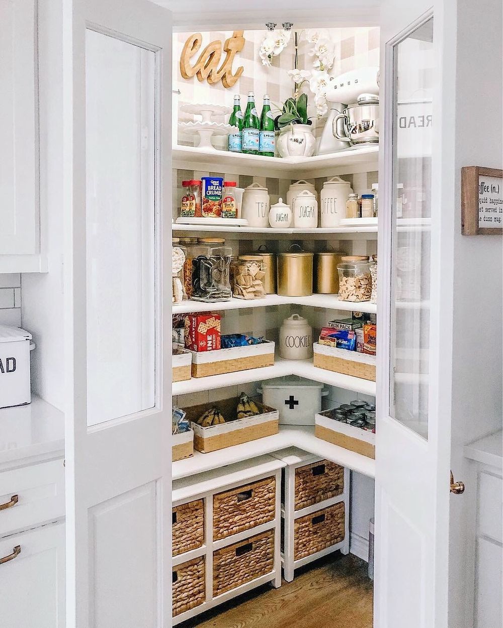 Kitchen Pantry ideas corner 