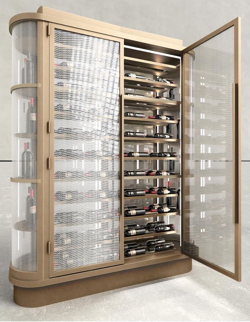 Wine storage custom cabinet @jeromewbugara