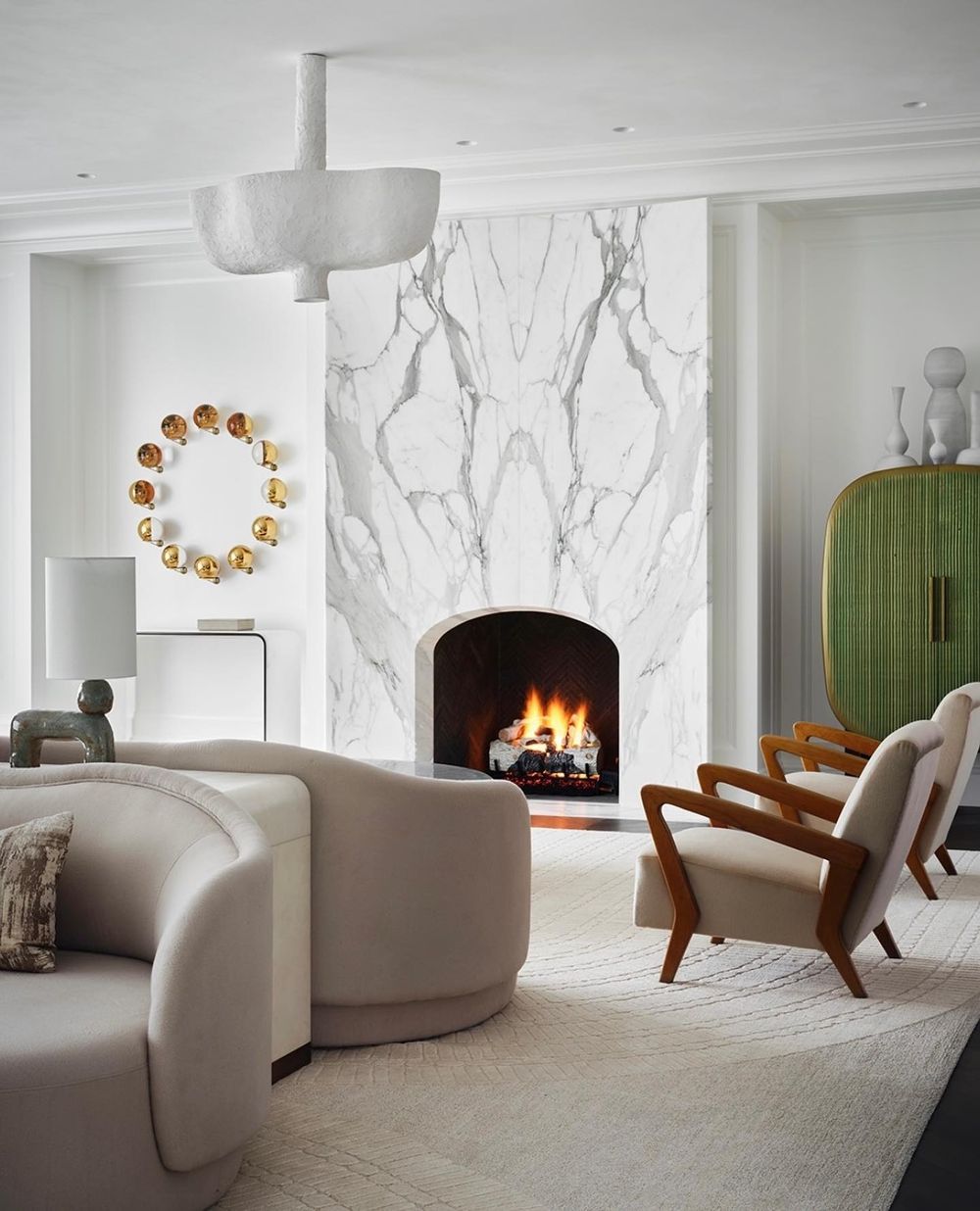 Modern fireplace ideas @nicolehollissf