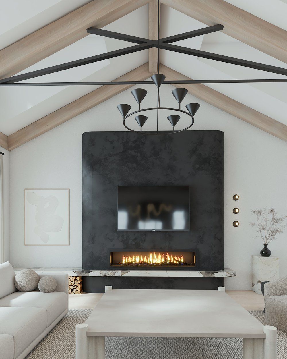 Modern fireplace ideas Planarchitecture