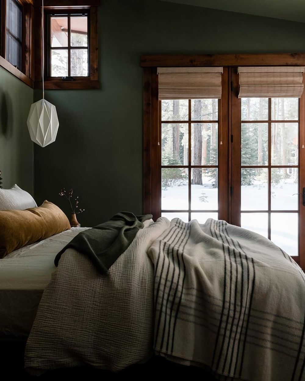 Mountain home bedroom green colossusmfg