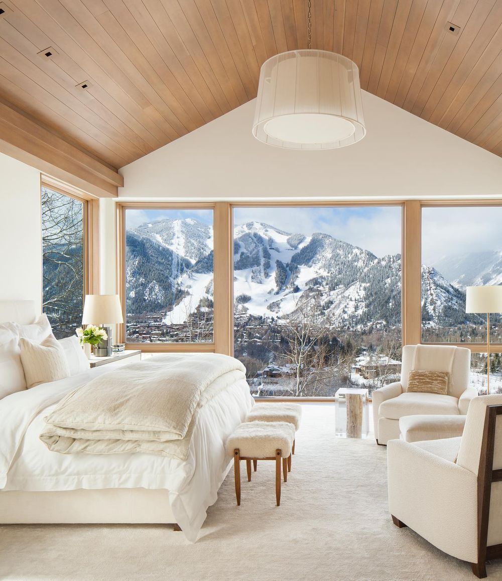 Mountain home bedroom victoriahaganinteriors