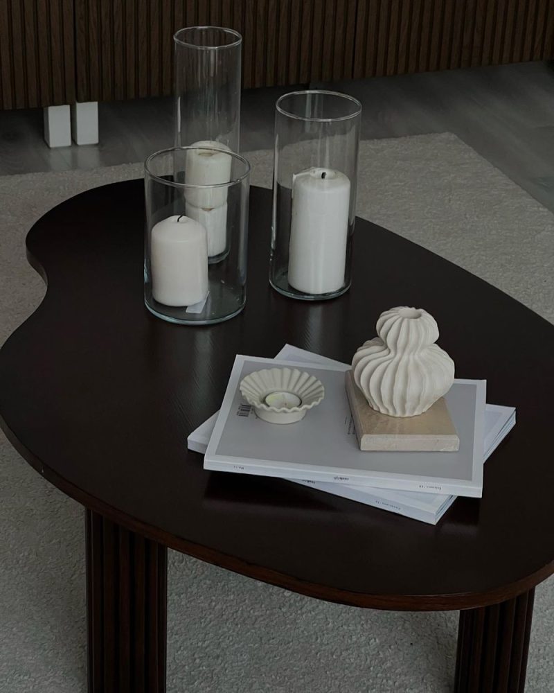 Scandinavian Coffee Table Centerpieces