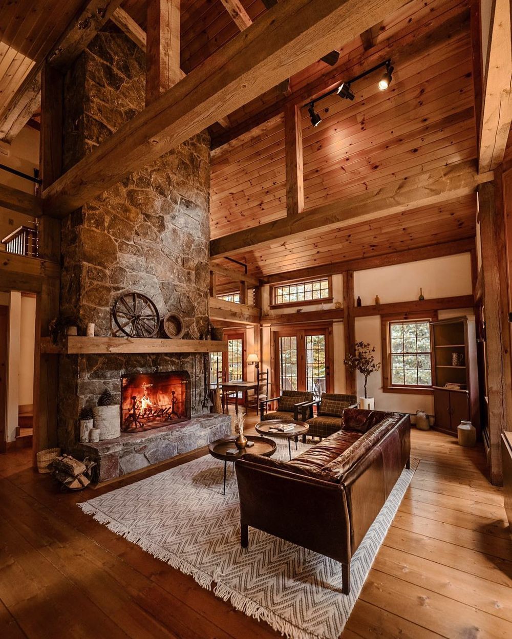 Ski Chalet Living Room