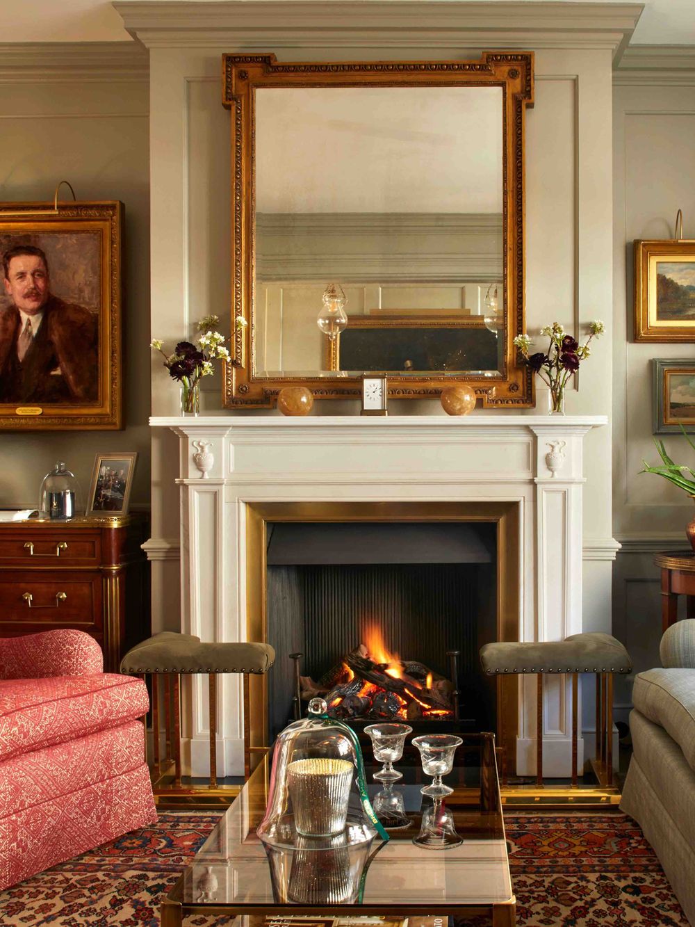 Traditional fireplaces decor ideas Guy Goodfellow Interiors