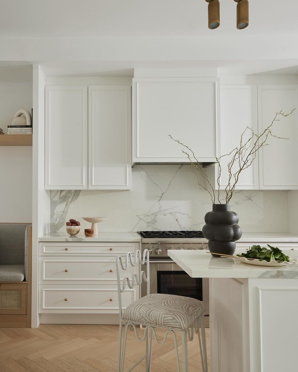 White kitchen design shaunawaltondesign