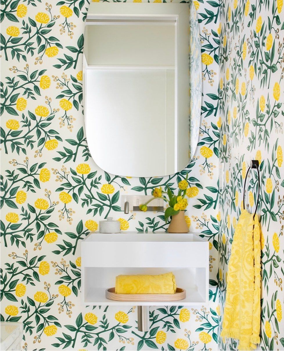 Yellow bathroom ideas reganbakerdesign