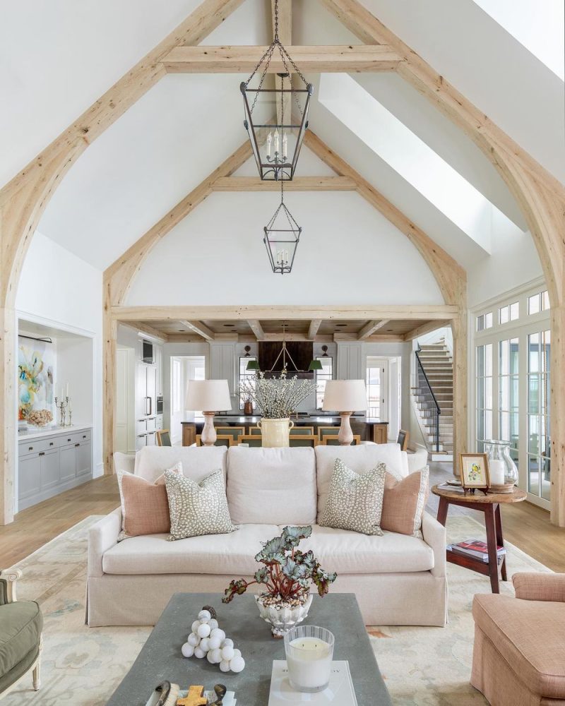 Image showcasing 10 Show-Stopping Ceiling Beam Ideas for Your Home