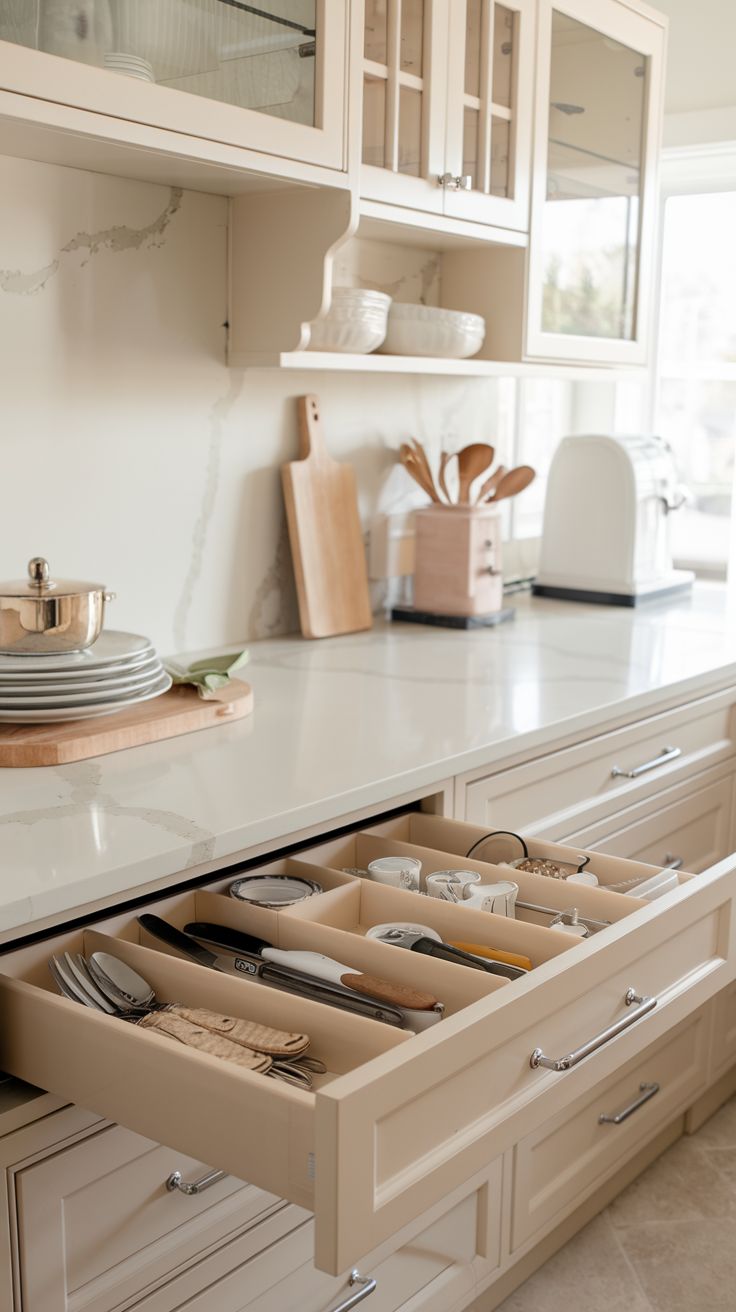 Kitchen Organization Ideas Drawer Dividers