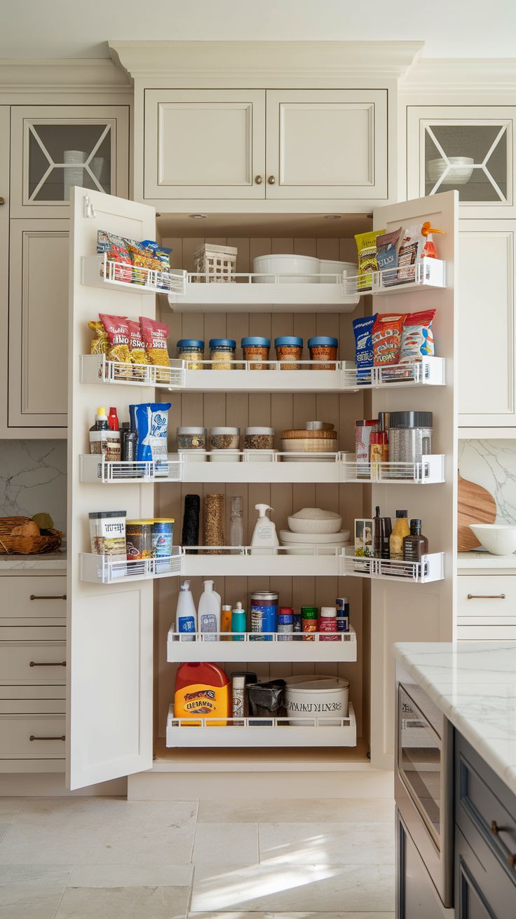 Kitchen Organization Ideas Over-the-Door Organizers