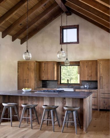 Mountain home kitchen design pearsondesigngroup