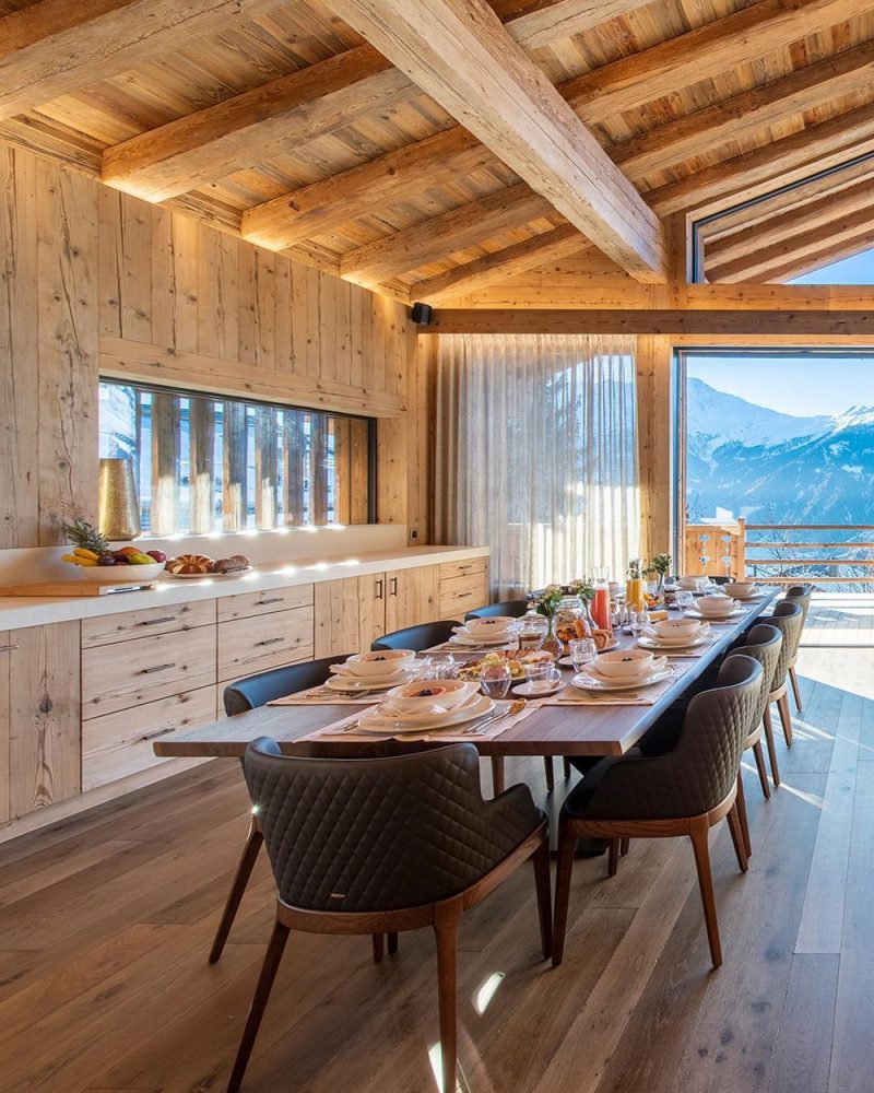 7 Impeccable Ski Chalet Dining Room Design Ideas for Cozy Meals