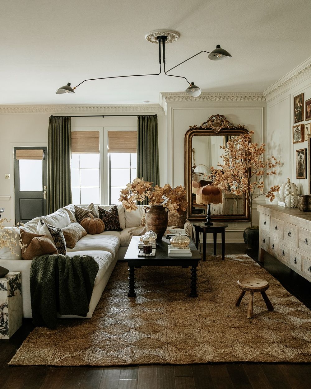 Thanksgiving Living Room Decor Ideas arceriinteriors