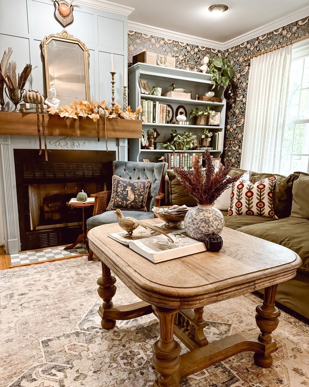 Thanksgiving Living Room Decor Ideas margaretsdaughter_