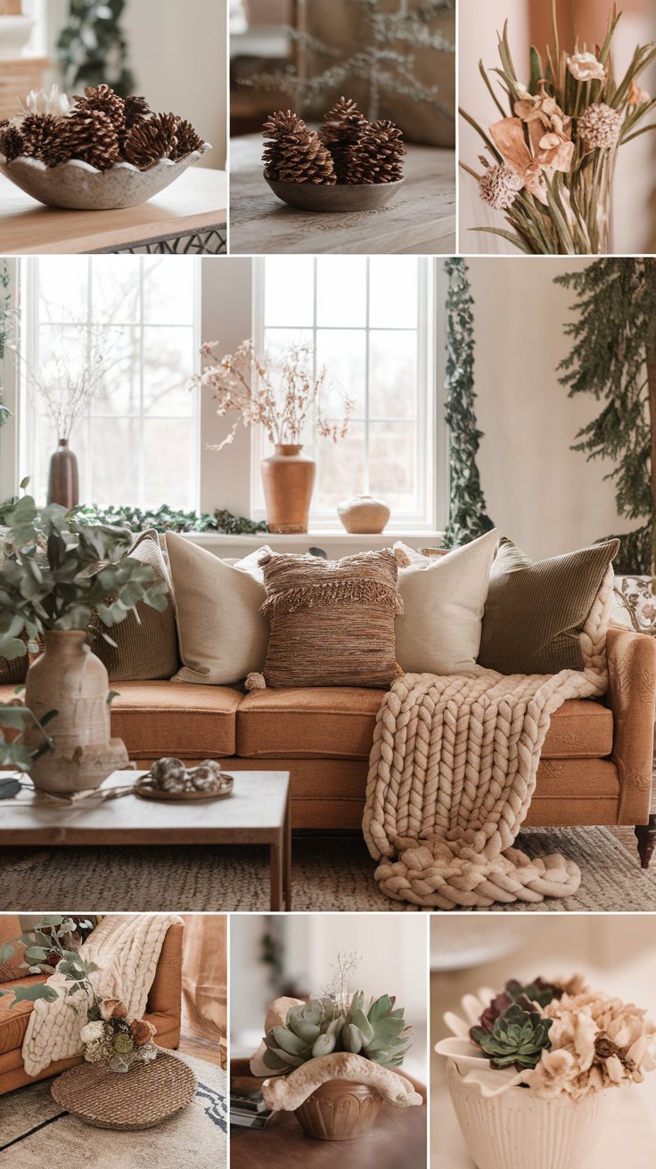 Cozy Winter Living Room Decor Celebrate Nature Indoors