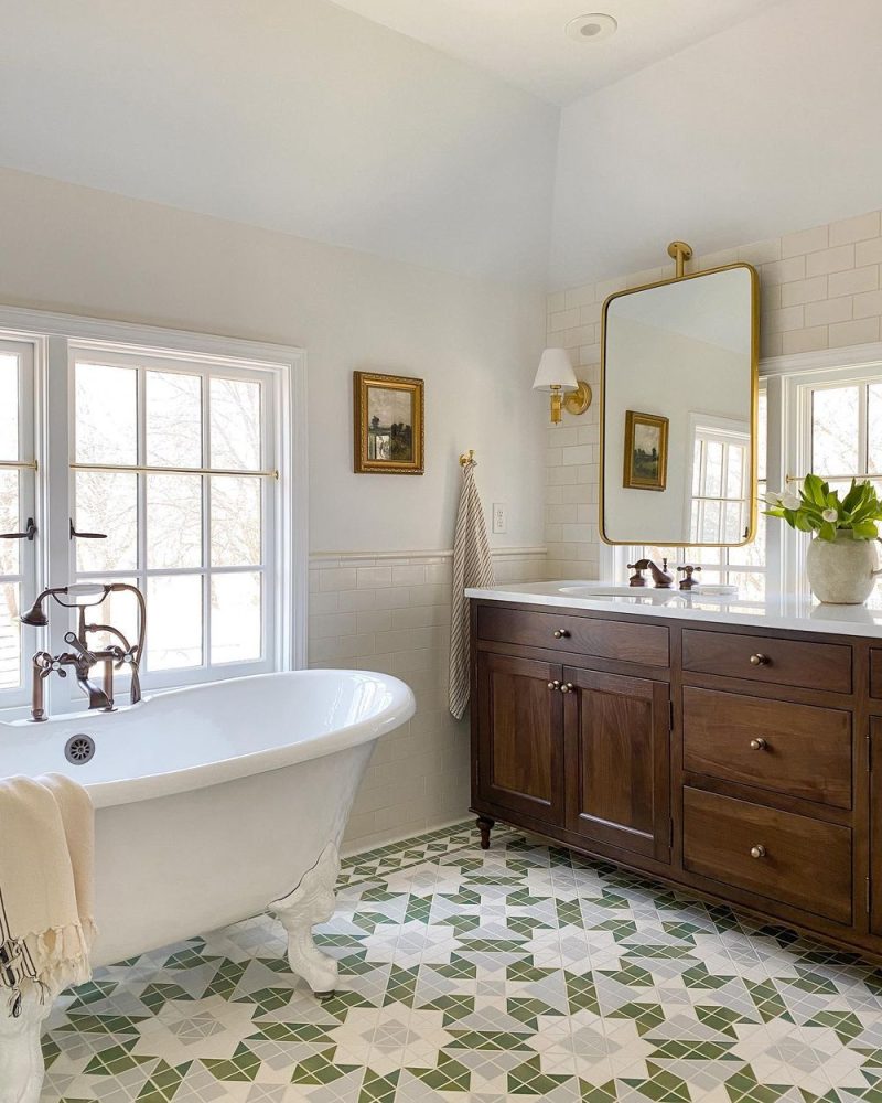 19 Stunning Bathroom Floor Ideas to Step in Style