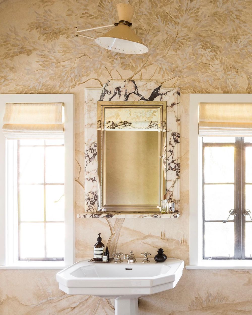 beige bathroom ideas nateberkus