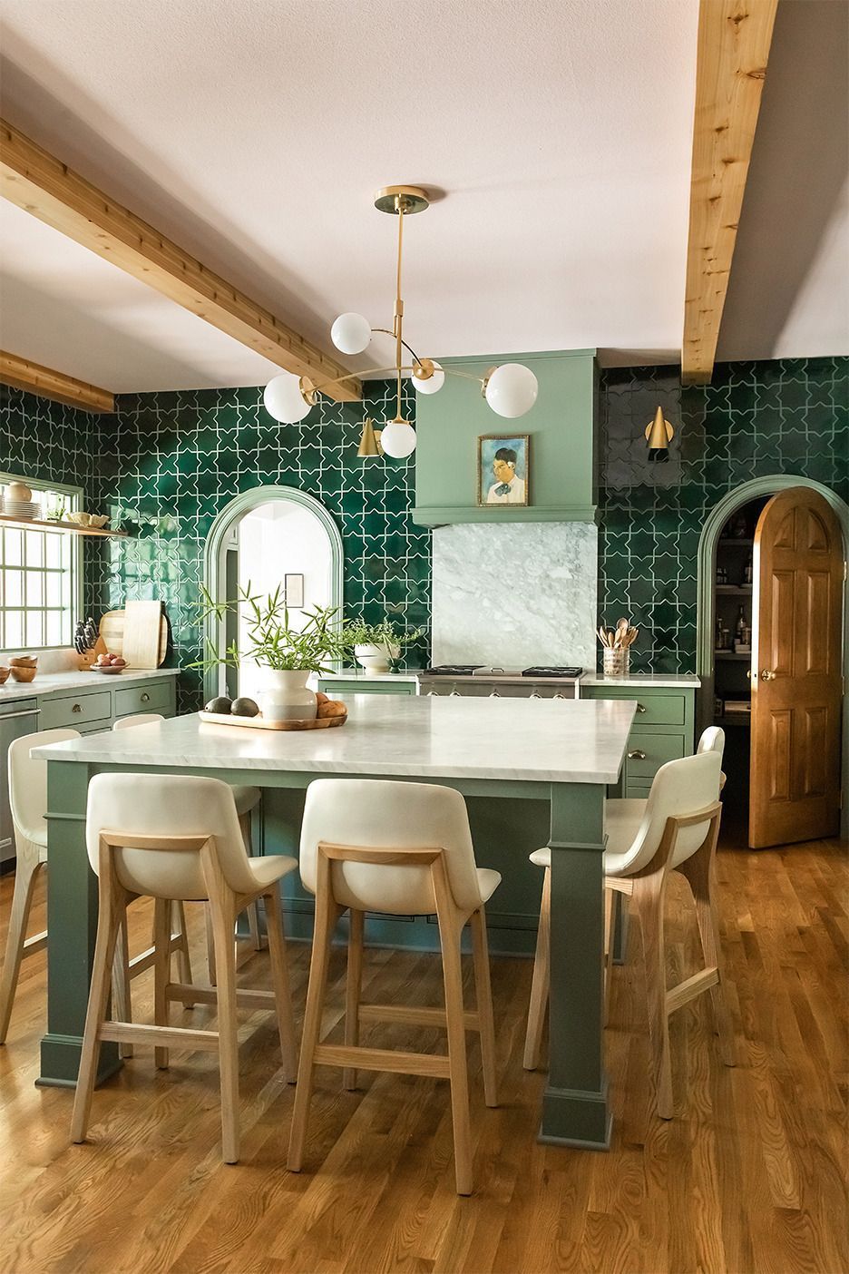 Green Backsplash Tile Kitchens Rebecca Gibbs.jpg