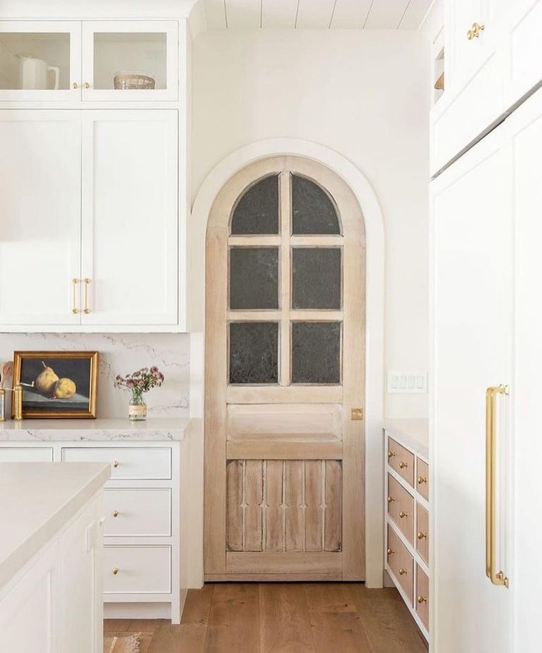 kitchen pantry doors arched studiomcgee