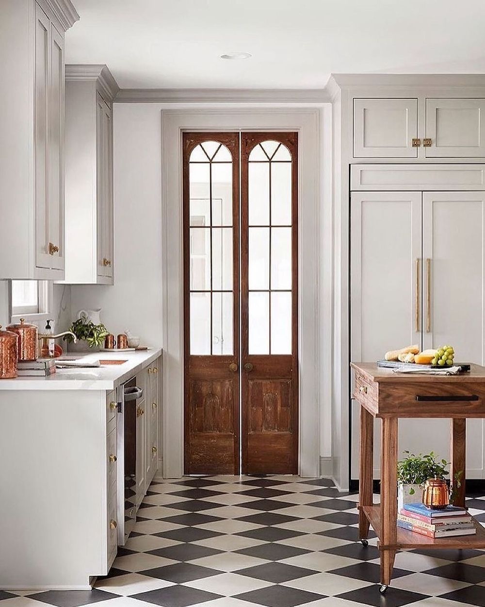 kitchen pantry double swing doors magnolia joannagaines