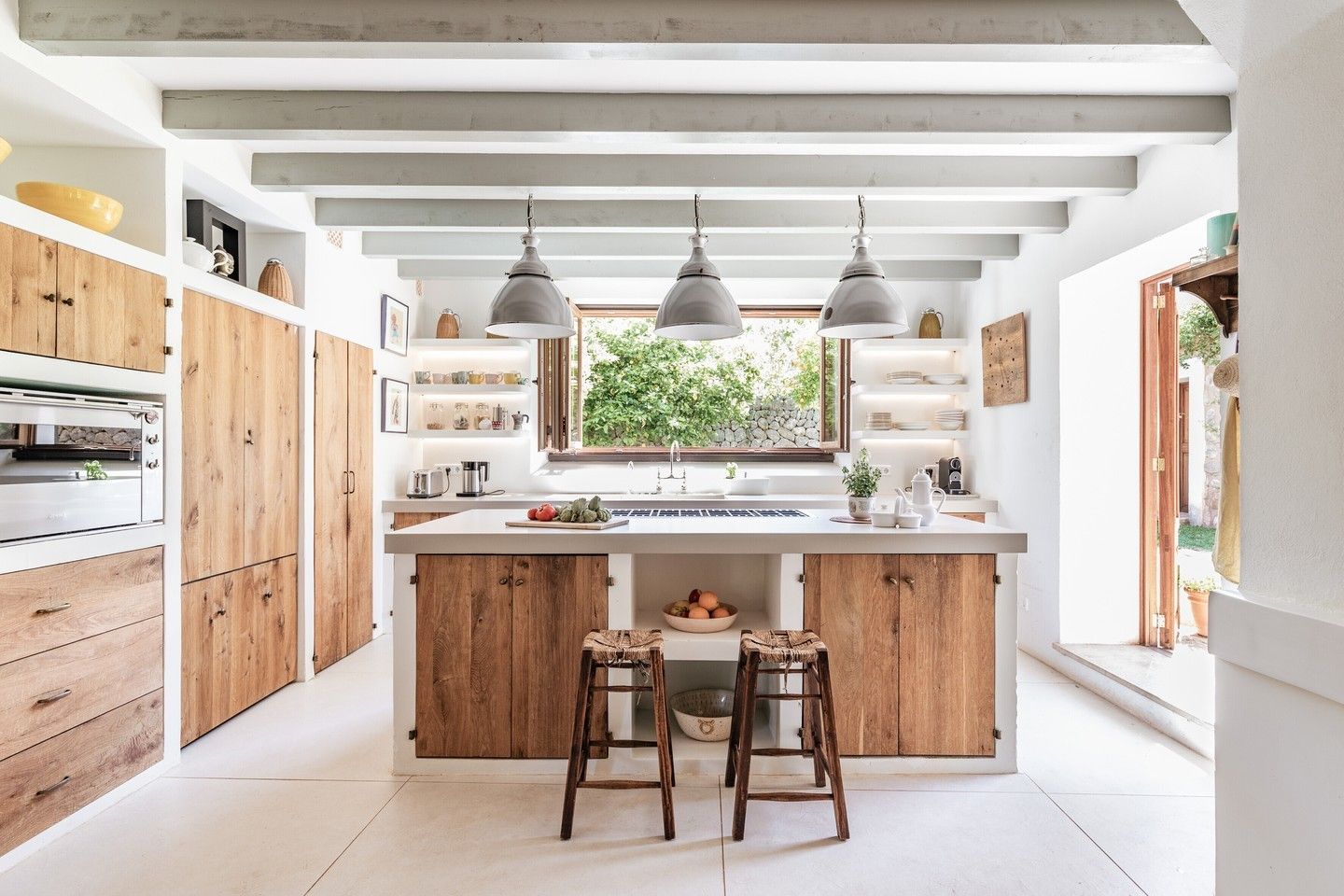 mediterranean kitchen rustic wood cabinets berrowprojects