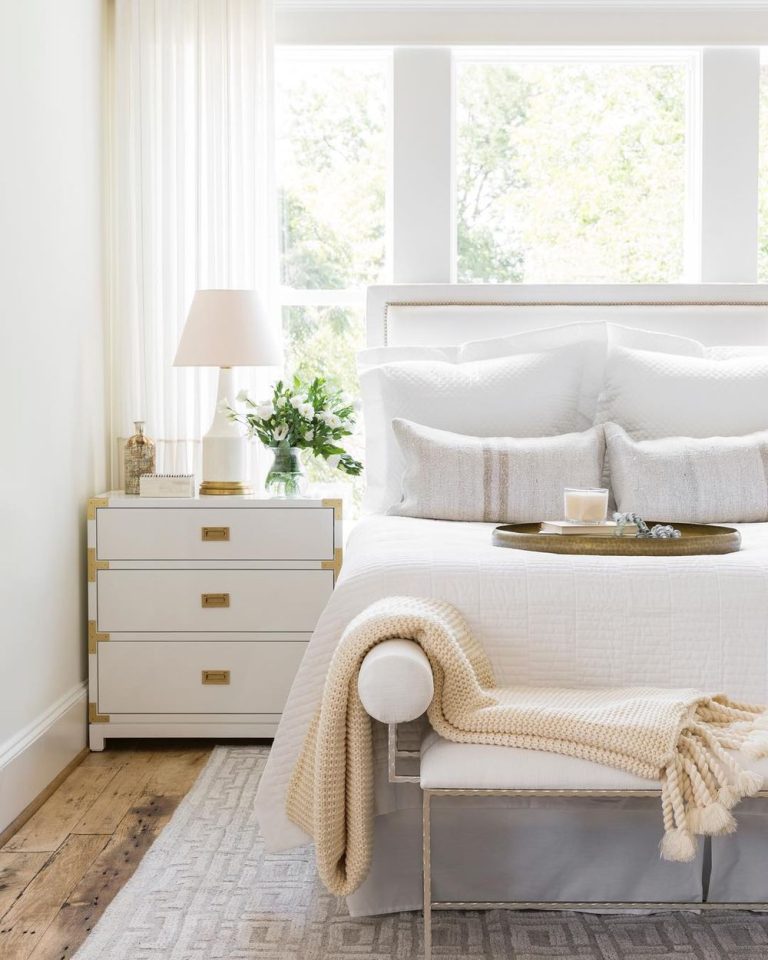 Campaign Nightstand @marieflaniganinteriors