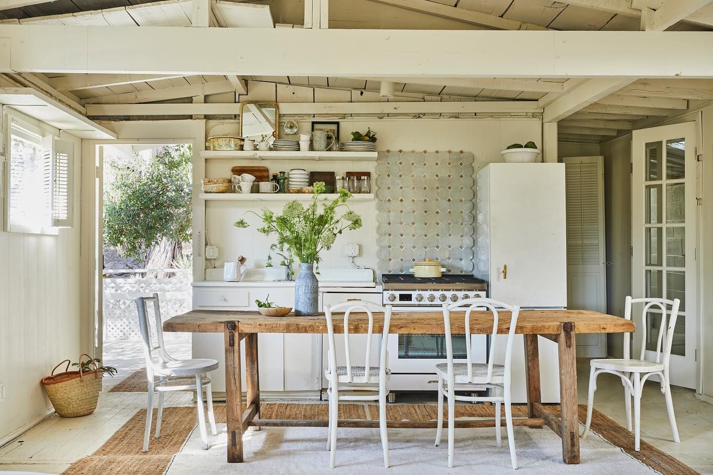 One wall kitchens white cottage leannefordinteriors