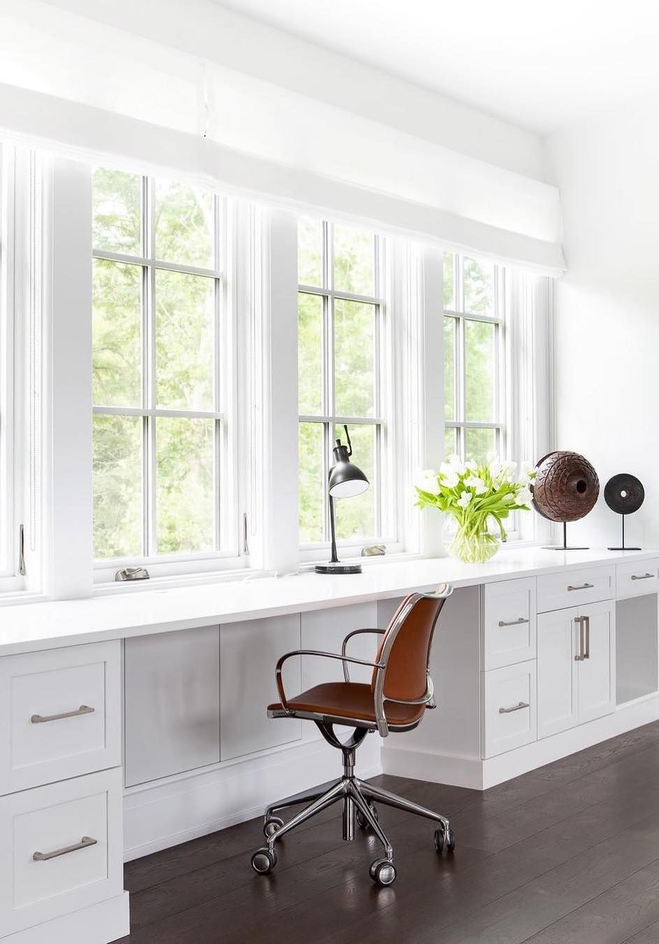 Built in office desk ideas @changoandco