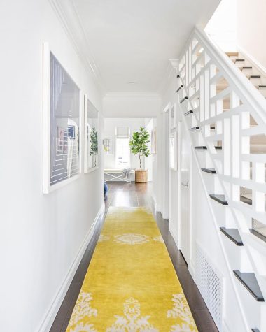 Coastal runner rugs @agk_designstudio