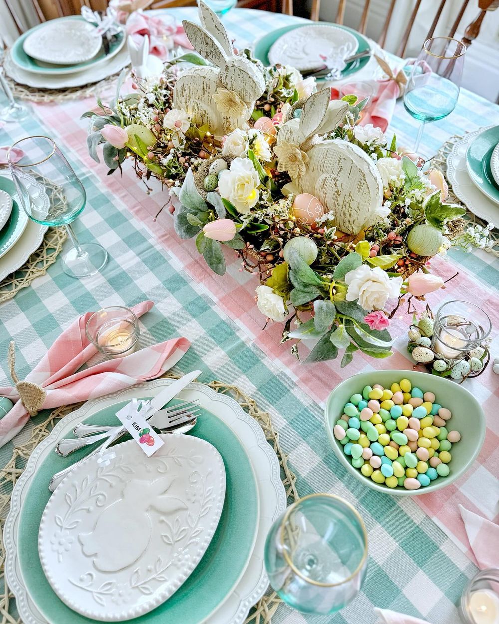 Easter table setting ideas dining_delight